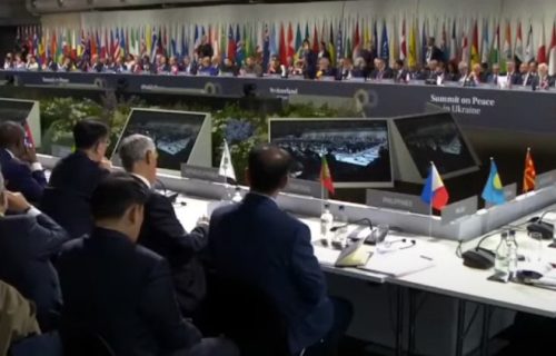 Usvojena deklaracija o Ukrajini na mirovnom samitu: Čak 13 zemalja odbilo da potpiše dokument