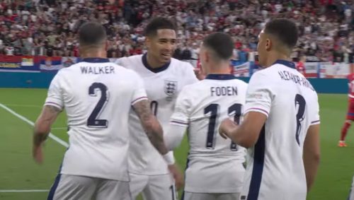 Ovako je pukla odbrana Orlova! “Zlatni dečko” Engleske reprezentacije “uleteo” sa loptom u gol (VIDEO)