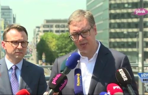 Predsednik Vučić iz Brisela o predstojećem sastanku: "Kurti će da drami i viče, dok mu ne kažem da se zaustavi" (VIDEO)