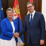 Vučić sa evropskom komesarkom: Osigurati bezbednost Srba na KiM i sprovesti do sada postignute dogovore