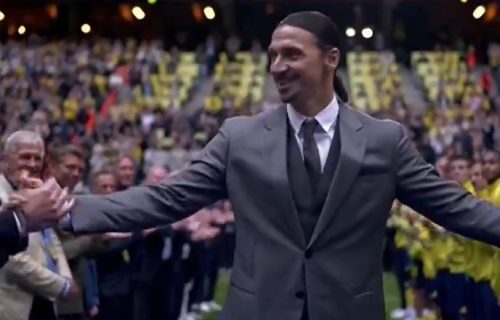 Suze i mnogo emocija! Spektakl za Ibrahimovića u Stokholmu! (VIDEO)