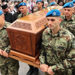 Mošti oca Justina Ćelijskog prenete u Vaznesenjsku crkvu uoči Spasovdana