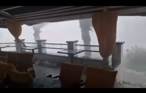Snažno nevreme obrušilo se na sever zemlje, padao grad veličine oraha (VIDEO)