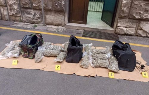 Sedam osoba uhapšeno zbog droge: Zaplenjeno 20 kilograma marihuane (FOTO)