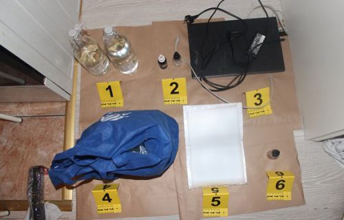 Hapšenje zbog trgovine narkoticima, zaplenjena "GBL", tzv. droga za silovanje