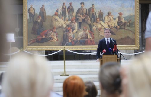 U Narodnom muzeju Srbije predstavljena slika "Ustanak Petra Mrkonjića"