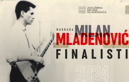 Poznati su finalisti Nagrade Milan Mladenović 2024, ovo su imena (SPISAK)