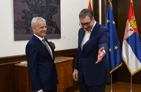 Vučić sa ministrom policije Švajcarske: “Istakao sam hitnu potrebu za pooštravanjem mera jačanja opšte bezbednosti”