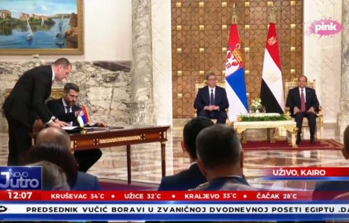 Potpisan Sporazum o slobodnoj trgovini između Egipta i Srbije, kao i još 10 dokumenata o saradnji (VIDEO)
