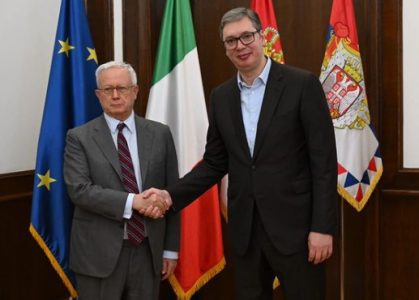 Vučić nakon susreta sa Tremontijem: Odličan sastanak, ponosni na odnose i saradnju naših zemalja (FOTO)