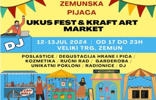 "Ukus fest" i "Kraft art market" za vikend na pijaci Zemun: Dođite da uživate u degustaciji delikatesa