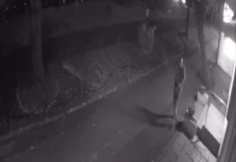 Dramatična scena tokom nevremena, čoveka zamalo da ubije drvo koje je palo (VIDEO)