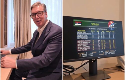 Vučić poslao snažnu poruku košarkašima Srbije: "Momci, verujem u vas - pobedićemo ih" (VIDEO)