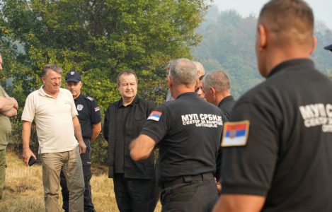 Dačić u Deliblatskoj peščari: Požar zahvatio 3.600 hektara, naselja za sada sigurna