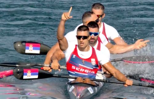STRAŠNA TRKA! Kajaški četverac Srbije plasirao se u polufinale!