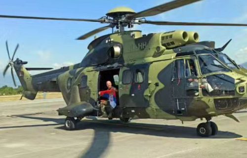 Srpske "Super pume" gase vatru i oko Ohrida: MUP objavio impozantne fotografije (FOTO)