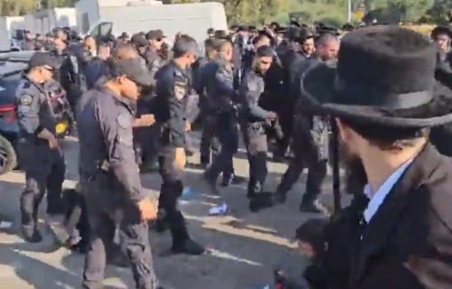 Ortodoksni jevreji se sukobili sa policijom - odbijaju da budu regrutovani "Bolje zatvor, nego vojska" (VIDEO)