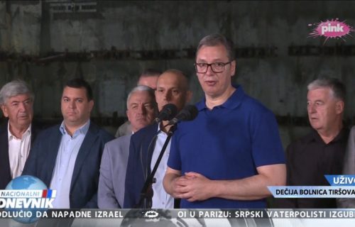 "Ovo je san generacija, najvažnije je da sačuvamo decu": Vučić obišao gradilište Dečje bolnice Tiršova 2