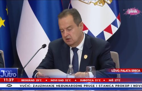 "Ni pendrek nije upotrebljen": Dačić se zahvalio policajcima na profesionalnom i mirnom pristupu tokom blokade