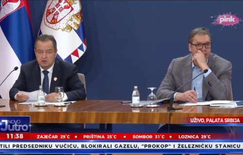 Vučić i Dačić se obratili javnosti: "Sprovedeno je nasilje manjine nad većinom" (VIDEO)