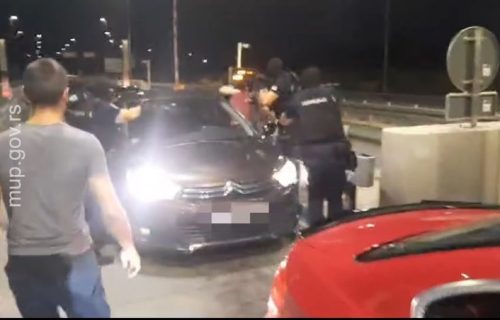 Pogledajte policijsku akciju hapšenja, u kolima našli kilogram kokaina (VIDEO)