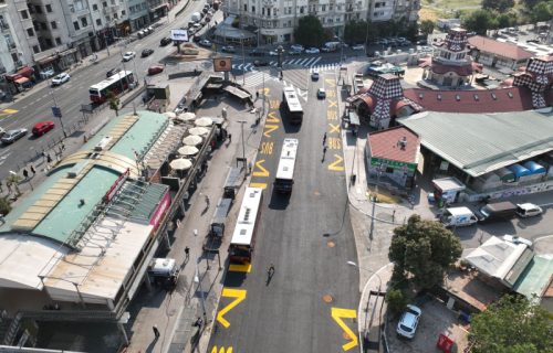 Promena trase linija 704, 706 i 707 i reorganizacija stajališta "Zeleni venac"
