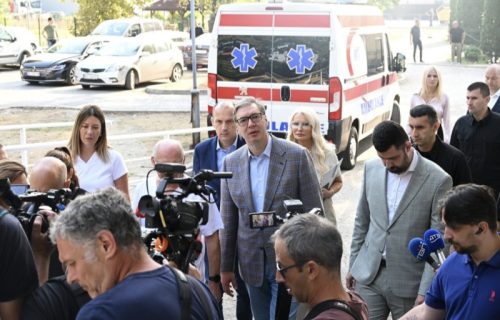 Vučić u Podrinju: Predsednik obišao Dom zdravlja u Krupnju (FOTO)