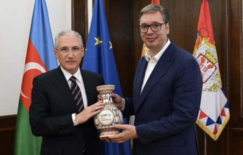 "Odličan razgovor sa ministrom Babajevim o svim temama od značaja za naše dve zemlje" (FOTO)