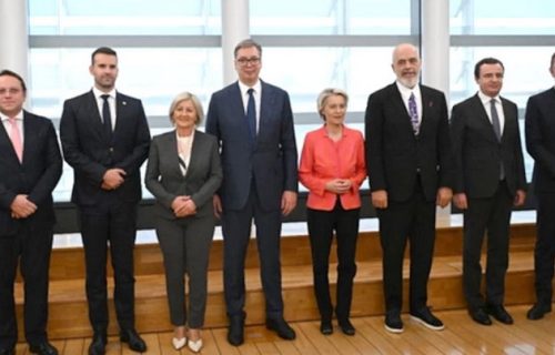 Vučić u Briselu na radnom ručku: Naša zemlja ostaje posvećena svom evropskom putu (FOTO)