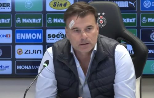 "Prodao si klub Stanoje je odvratna poruka": Emotivno obraćanje trenera Partizana! (VIDEO)