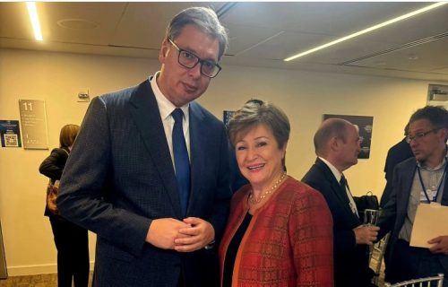 Vučić sa direktorkom MMF: "Sa ponosom sam je informisao o pokazateljima makroekonomske stabilnosti Srbije"