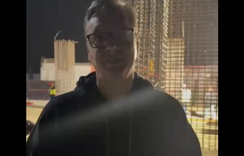 "Ponosan na Srbiju! Nastavićemo da sanjamo i snove ispunjavamo!" Vučić obišao gradilište za EKSPO 2027