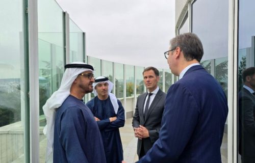 Vučić: "Sa bin Zajedom sam delio istu viziju, sada mu pokazujem kako se Beograd na vodi razvija" (FOTO)