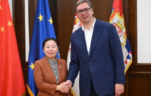 Vučić se sastao sa članom CK KP Kine Li Sijaosin: "Ponosni smo na čelično prijateljstvo sa Kinom" (FOTO)