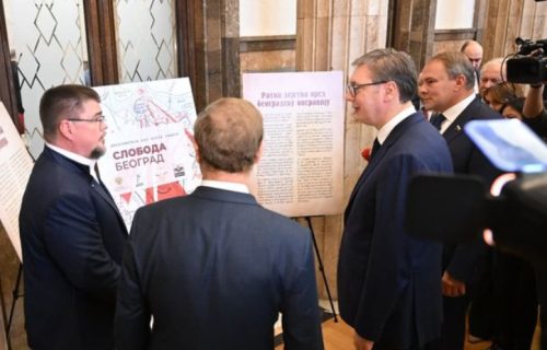 Vučić na otvaranju izložbe Vojna diplomatija na putu ka slobodi: "Rekao sam Putinu da nećemo uvesti sankcije Rusiji" (VIDEO)