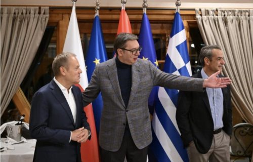 "Velika mi je čast i zadovoljstvo što večeras mogu da ugostim premijere Poljske i Grčke" (FOTO)