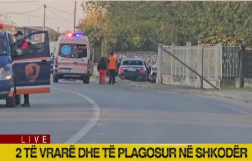 Sin poznatog političara ubijen u Skadru: Jedan od automobila imao hrvatske tablice (VIDEO)