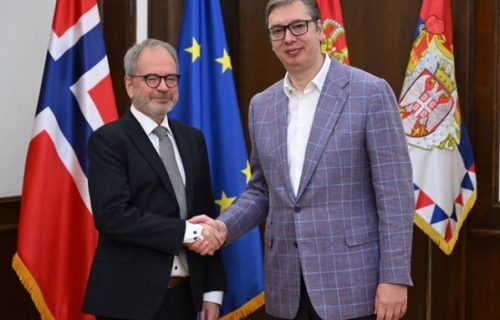 "Zahvalio sam Norveškoj na kontinuiranoj politici": Vučić sa Blankenborgom (FOTO)