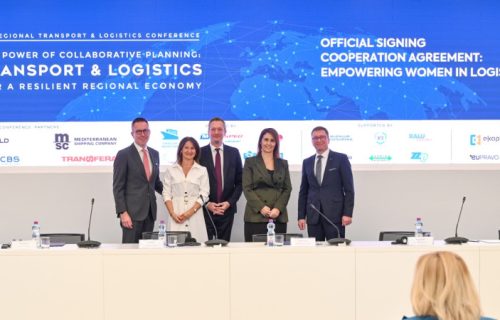 Skup privrednika iz regiona, povodom konferencije o transportu i logistici
