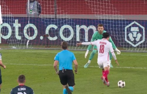 Monako stigao do prednosti: Zvezda ponovo primila gol posle velike greške