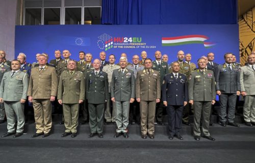 Načelnik Generalštaba na sastanku Vojnog komiteta Evropske unije