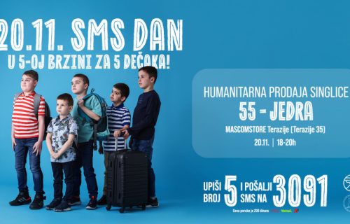 Pridružite se humanitarnom događaju za petoricu dečaka obolelih od Dišenove mišićne distrofije (VIDEO)