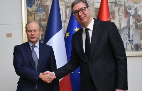 Vučić sa izaslanikom Francuske za Zapadni Balkan: "Dobar razgovor o situaciji na KiM i prilikama u Evropi" (FOTO)
