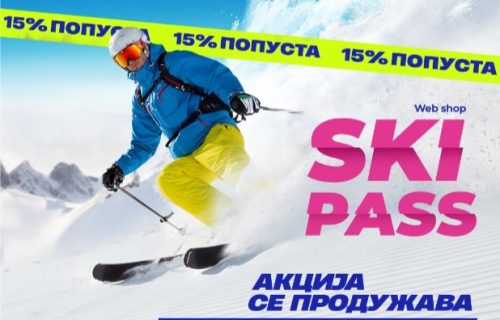 Web Shop Skijališta Srbije – produžen period pretprodaje sa 15% popusta
