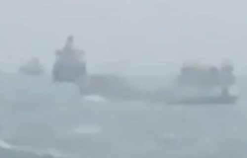 Velika drama kod Krima: Ruski tankeri tonu, nafta se izlila - pogledajte snimke (VIDEO)
