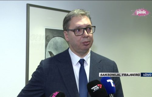 Predsednik Vučić poručio iz Nemačke: "Ne dam da nam se uništi Srbija i srpski narod" (VIDEO)