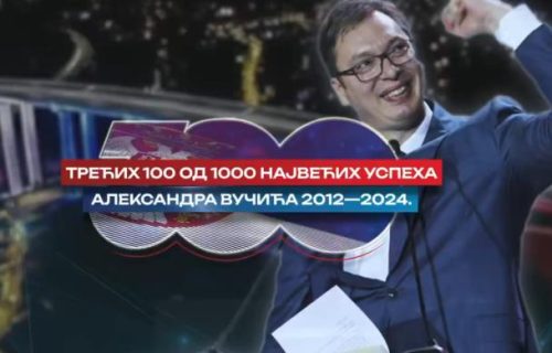 Bez konkurencije: Novih 100 od 1.000 velikih stvari koje je Vučić učinio za Srbiju za 12 godina (VIDEO)