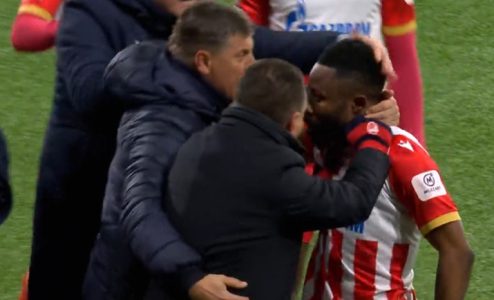 “Hajde da završimo posao”… Kanga emotivno zagrmeo pred meč sa Plzenjom i oduševio “delije” (VIDEO)
