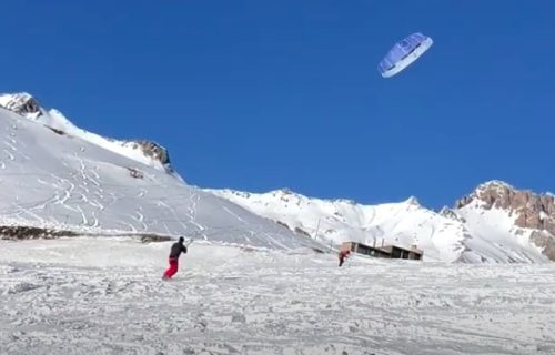 Sportska disciplina za hrabre i okretne: Snowkiting osvaja avanturiste (VIDEO)