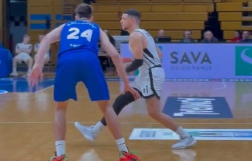 Bez većih problema: Partizan u velikoj prednosti na poluvremenu u Zagrebu (VIDEO)